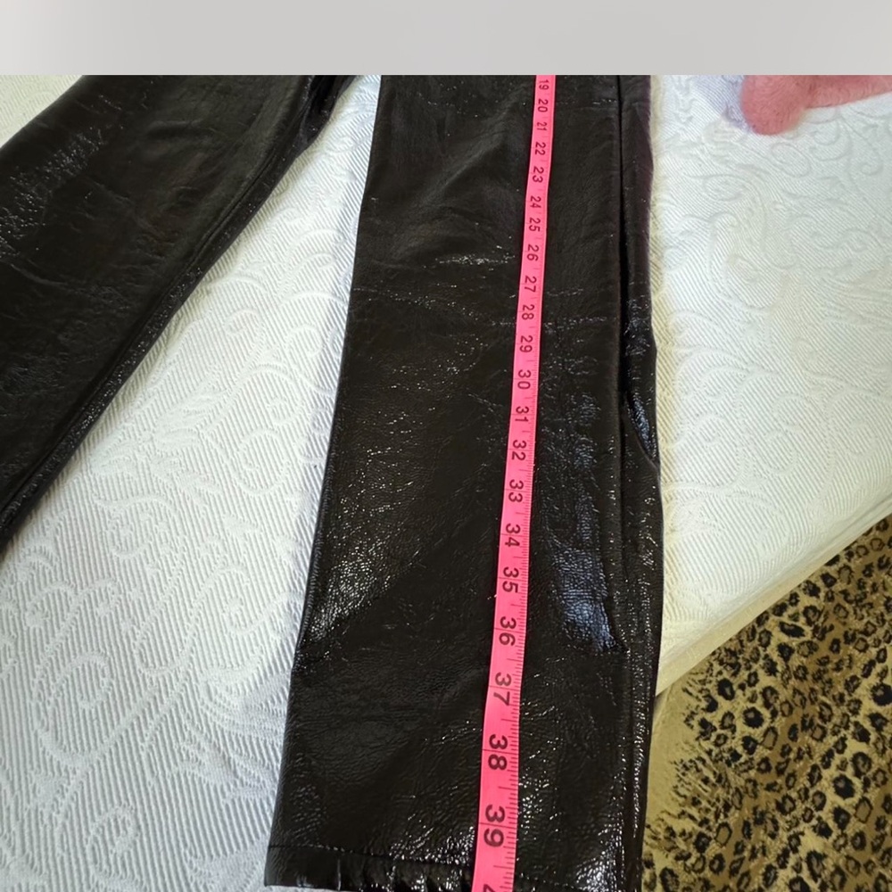 Express Black Straight Leg pants with Sleek Finish - Picture 4 of 7